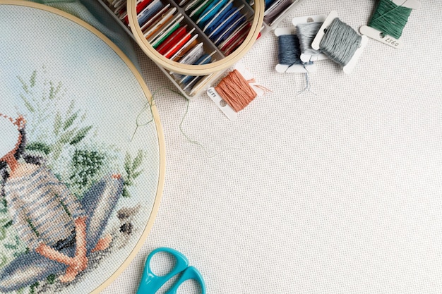 atelier broderie hands